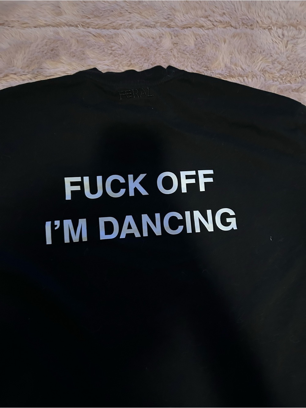 Black Short-Sleeve Graphic Tee — Feral